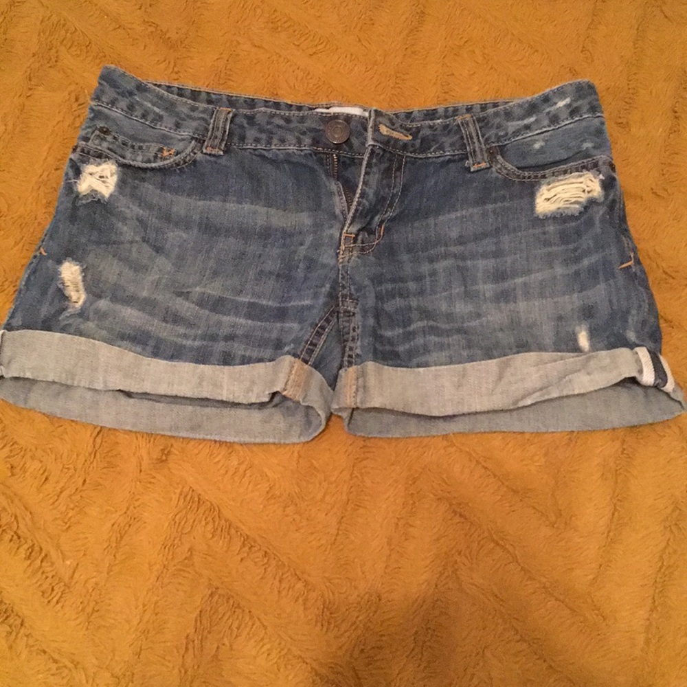 Cute Frayed Jean Shorts